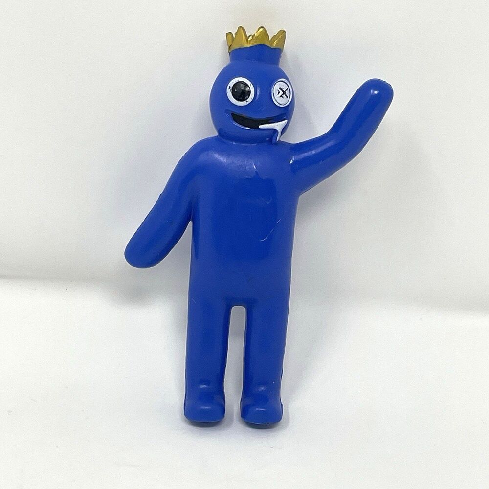 Rainbow Friends Blue Action Figure 4" Collectible Toy Character PhatMojo Loose